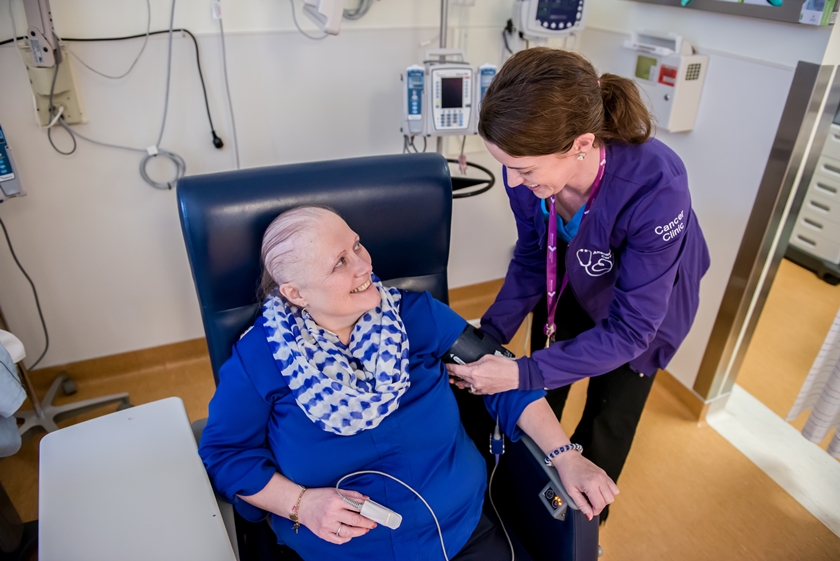 Patient Receiving Treatment